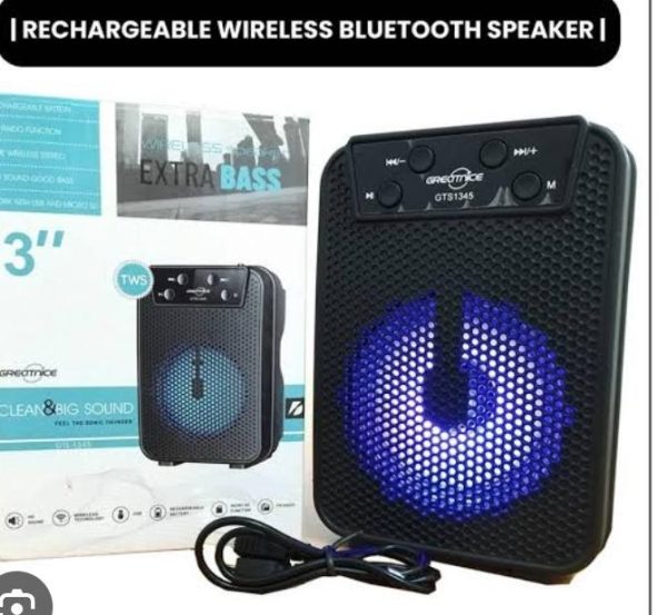 Extra Bass Rechargeable Wireless Bluetooth Speaker