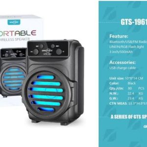 GTS-1961 Portable Wireless Speaker: